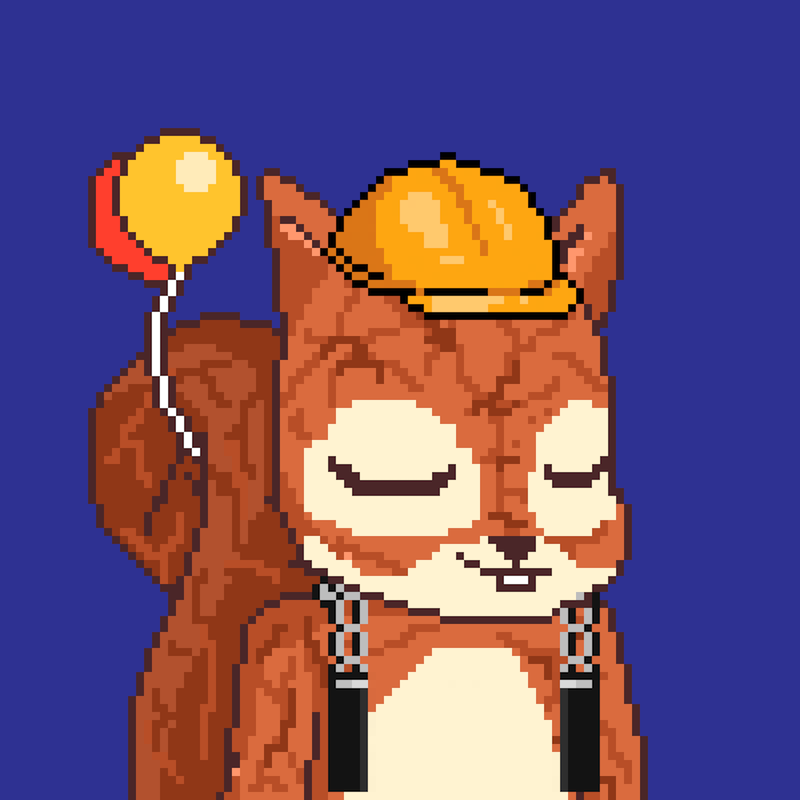 Pixel Squirrels #89